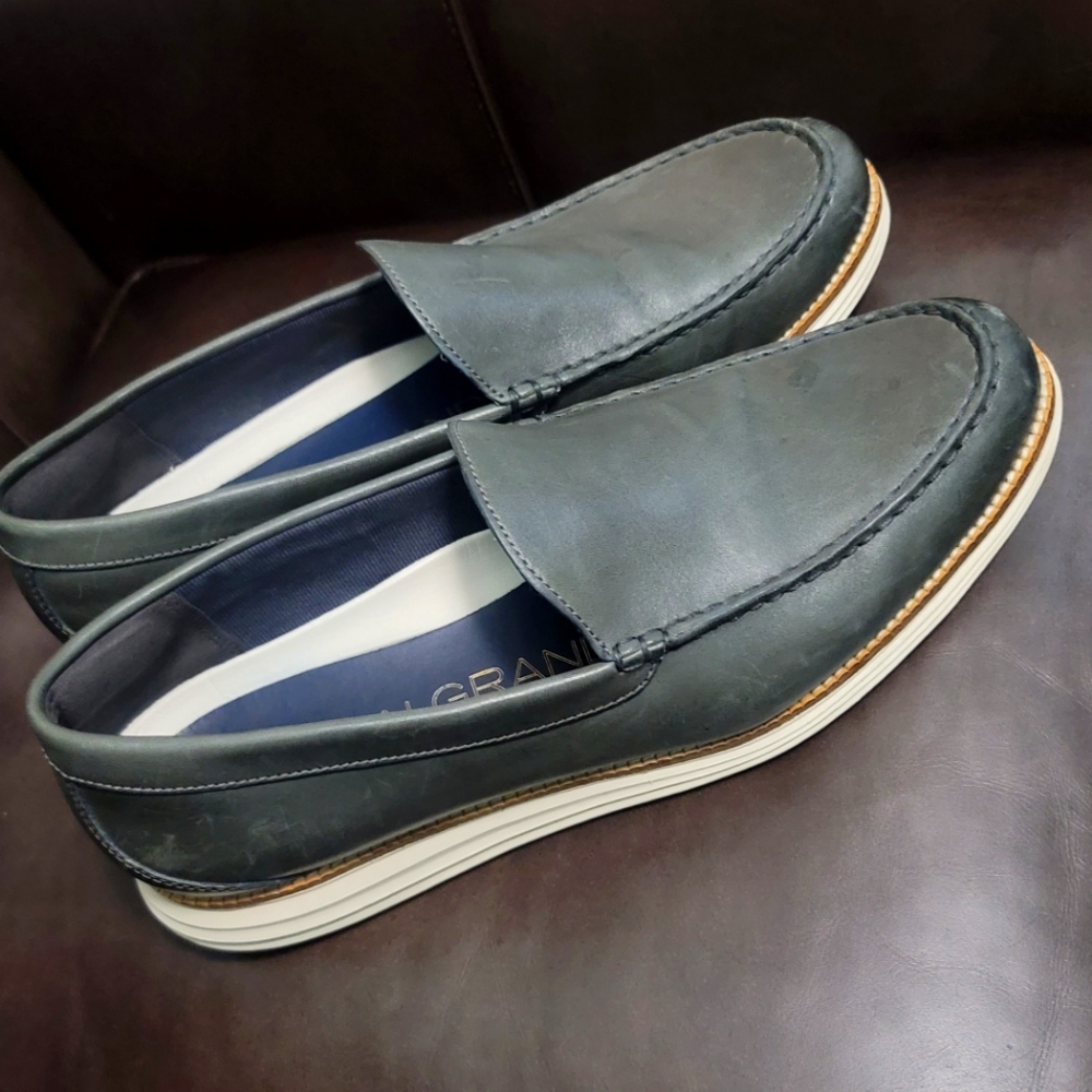 Cole Haan Grey Gran Zero Loafer -Size 12